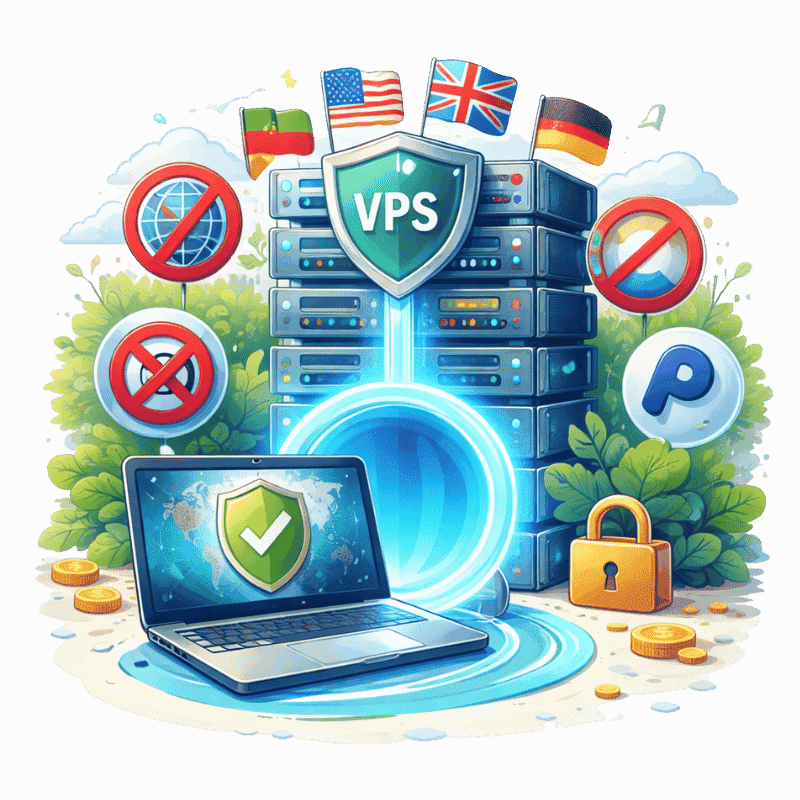VPS با IP ثابت و تمیز